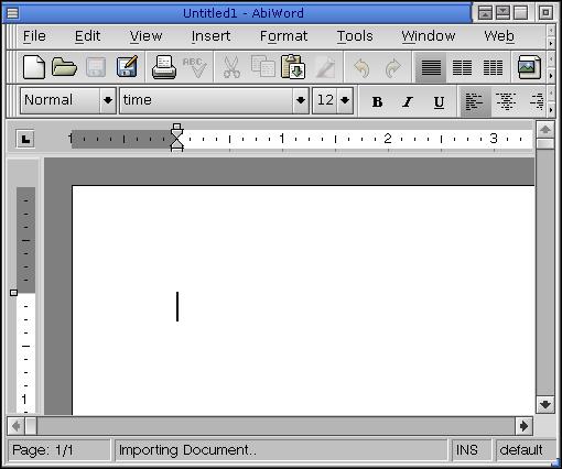 AbiWord editor